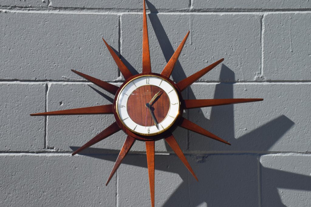 Junghans Starburst Clock (Circa 1960s) Structured Rebellion