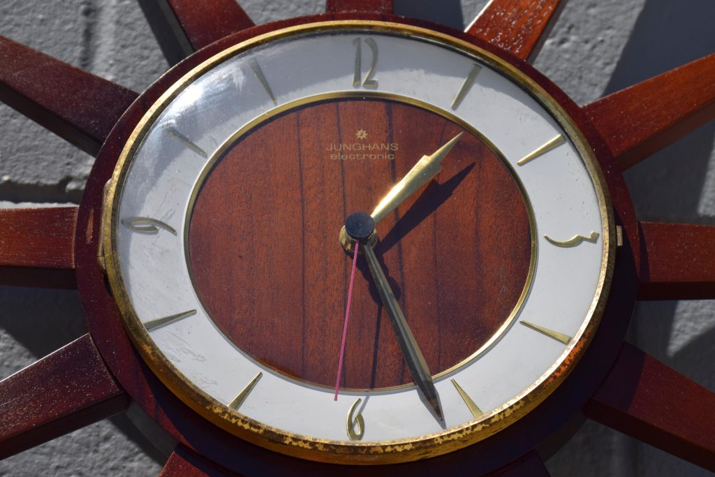 Junghans Starburst Clock (Circa 1960s) Structured Rebellion
