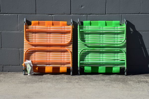 Retro Green & Orange Banana Lounges - Image 3