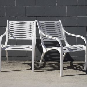 Flexalum Outdoor Chairs (Circa 1960s)