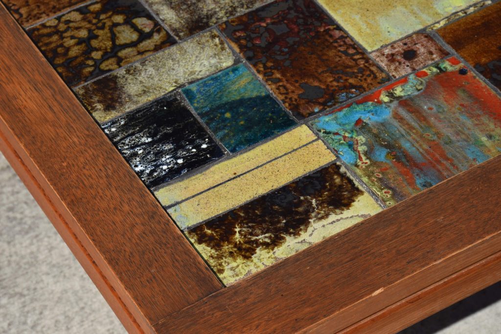 Gerard Havekes Tiled Coffee Table (Circa 1970s) - Structured Rebellion