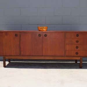 Large Parker 'Nordic' Three Door Sideboard (Circa 1960s)