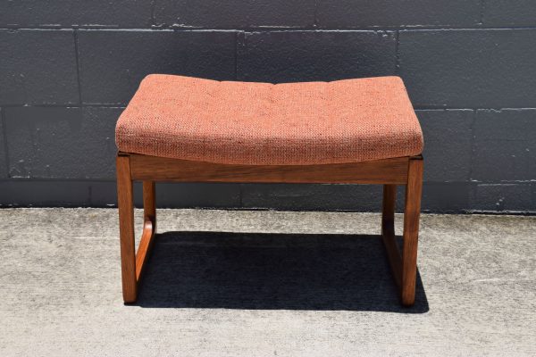 Gerald Easden Sleigh Leg Footstool (Circa 1960s) - Image 2