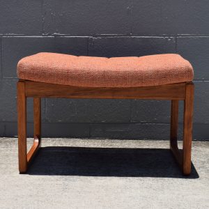 Gerald Easden Sleigh Leg Footstool (Circa 1960s)