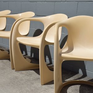 Four Casalino Casala Outdoor Chairs (Circa 1970s)