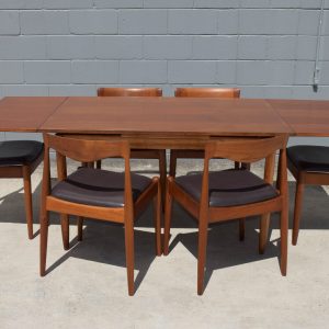 Danish Deluxe Dining Suite (Circa 1960s)