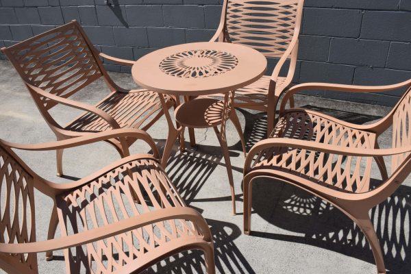 Original Flexalum Outdoor Setting (Circa 1960s) - Image 3
