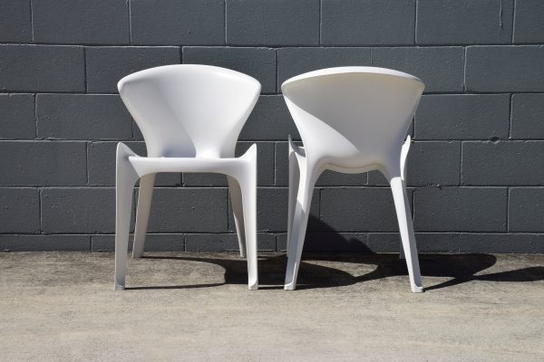 Pair of William Sawaya 'Calla' Chairs for Heller - Image 3
