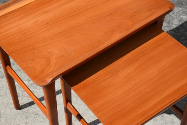 Burgess Set of Nesting Tables (Circa 1970s) - Image 7