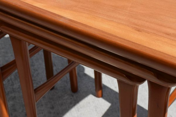 Burgess Set of Nesting Tables (Circa 1970s) - Image 6