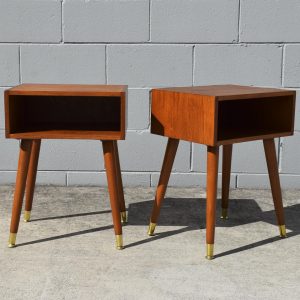 Mid Century Beside Tables (Circa 1970s)