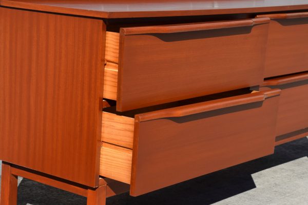 Mid Century Four Drawer Dresser (Circa 1970s) - Image 7