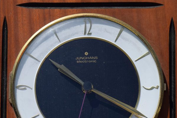 Junghans Square Wooden Clock (Circa 1960s) - Image 2