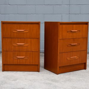Mid Century Bedside Tables (Circa 1970s)