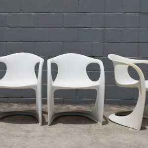 Three Casalino Casala Outdoor Chairs (Circa 1970s)