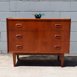 Parker Nordic Three Drawer Chest (Circa 1960s)