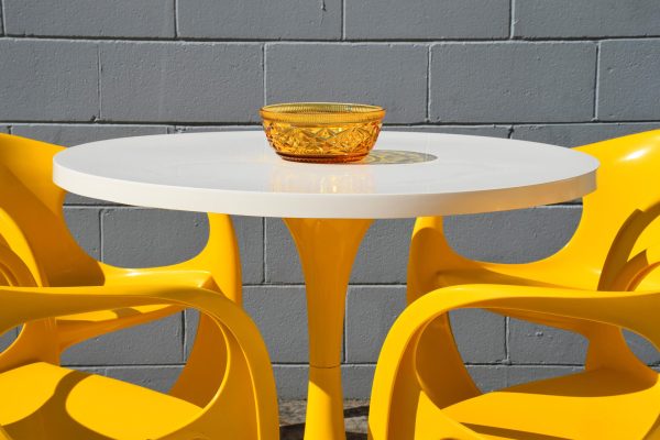 Casalino Casala Yellow Outdoor Setting (Circa 1970s) - Image 3