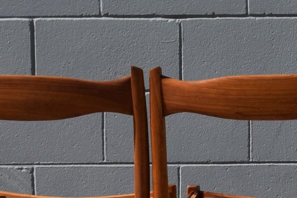 Four Custom Fabric Fler 64 Dining Chairs (Circa 1964) - Image 2