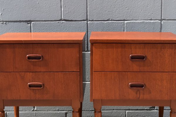 Mid Century Bedside Tables (Circa 1960s) - Image 3