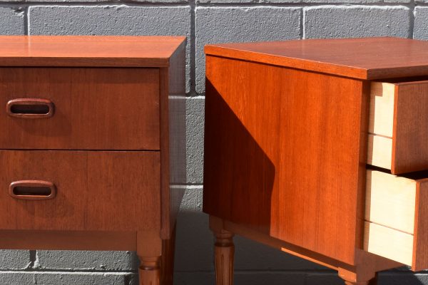 Mid Century Bedside Tables (Circa 1960s) - Image 5