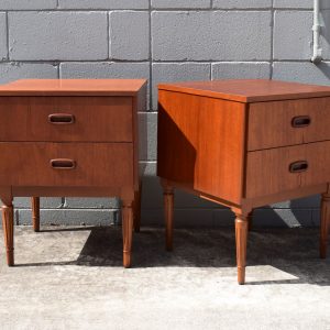 Mid Century Bedside Tables (Circa 1960s)