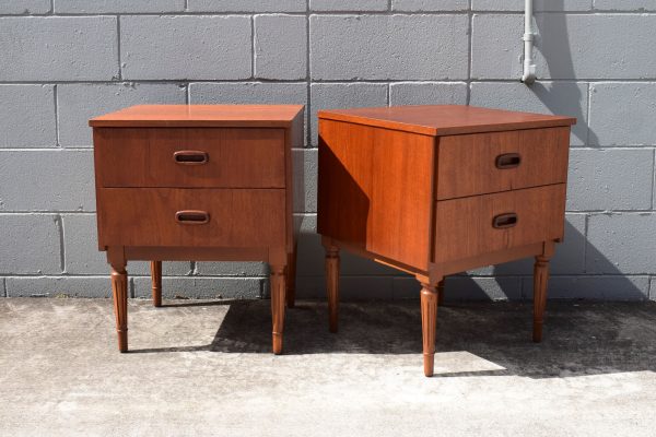Mid Century Bedside Tables (Circa 1960s)