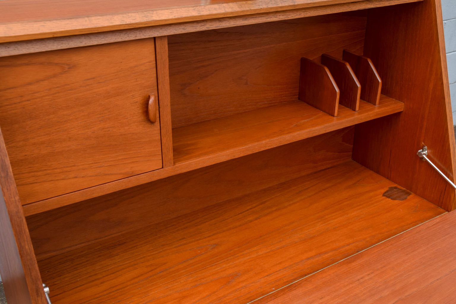 Mid Century Writing Desk/Bureau (Circa 1970s) - Structured Rebellion