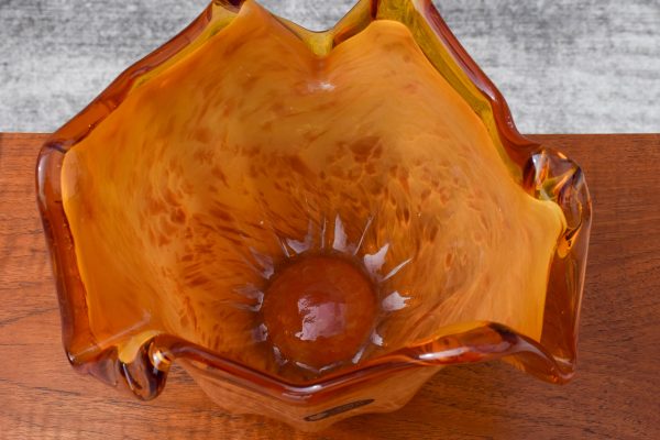 Murano Art Glass Vase by White Cristal (Italy) - Image 2