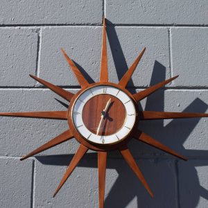 Junghans Starburst Clock (Circa 1960s)