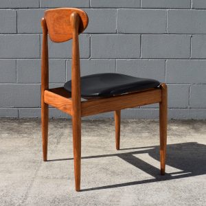 Six Parker '107' Spade Back Dining Chairs (Circa 1960s)