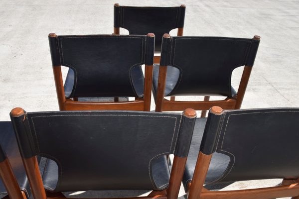 Seven Fler 'Flervilla' Dining Chairs (Circa 1970's) - Image 6
