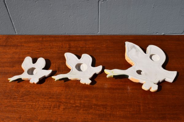 Set of Three Ceramic Flying Ducks - Image 3
