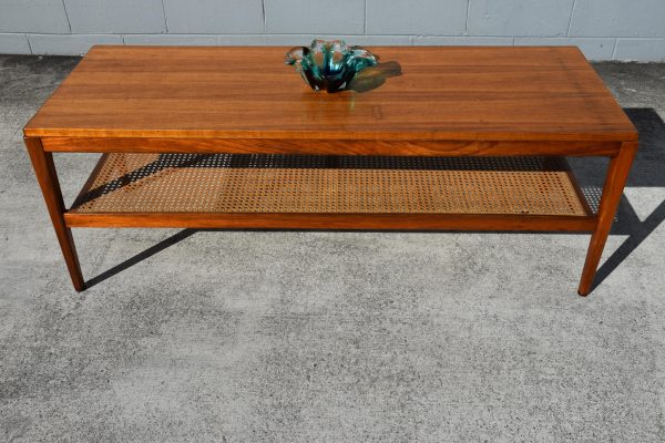 Parker Rattan Coffee Table (Circa 1960s) - Image 2