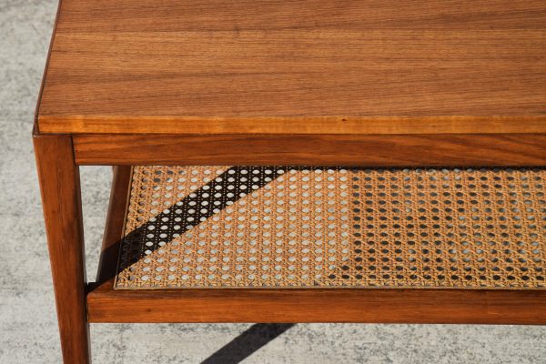 Parker Rattan Coffee Table (Circa 1960s) - Image 4