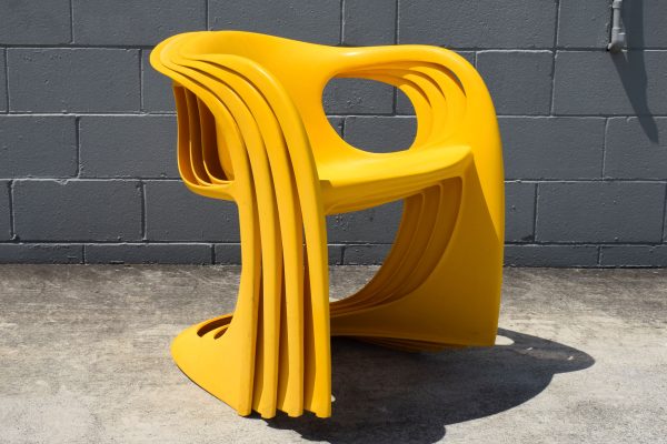 Four Casalino Casala Outdoor Chairs (Circa 1970s) - Image 5