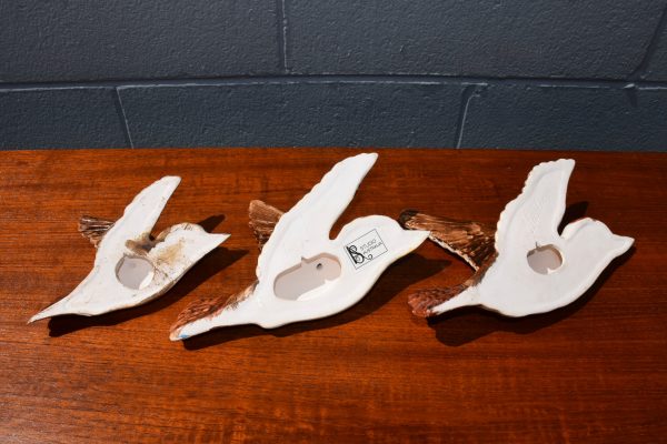 Set of Three Ceramic Flying Kookaburras - Image 4