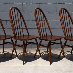 Ercol Original Quaker Dining Chairs (Circa 1970s)
