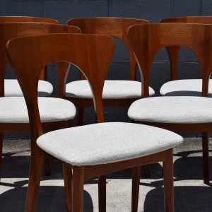 Danish Niels Koefoed Dining Chairs (Circa 1960s)