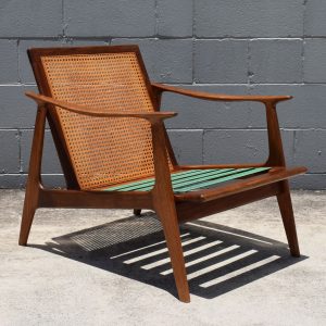 Parker Rattan Armchair (Circa 1960s)