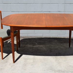 Parker D-End Extendable Dining Table (Circa 1960s)