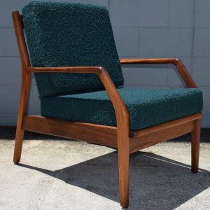 Van Treight Slatted Back Armchair (Circa 1960s)