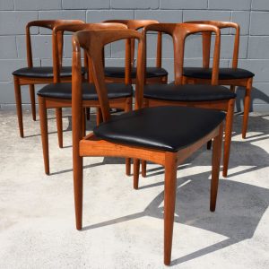 Six Johannes Anderson 'Juliane' Dining Chairs (Circa 1960s)