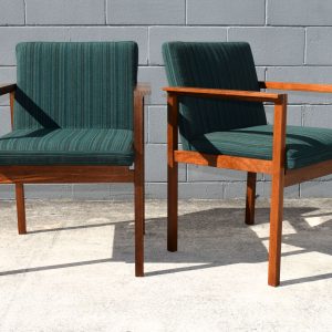 Two Armchairs by Danish Quality Furniture (DQF) (Circa 1960s)
