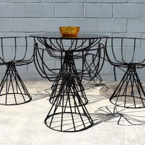 Mid Century Outdoor Setting (Circa 1950s)